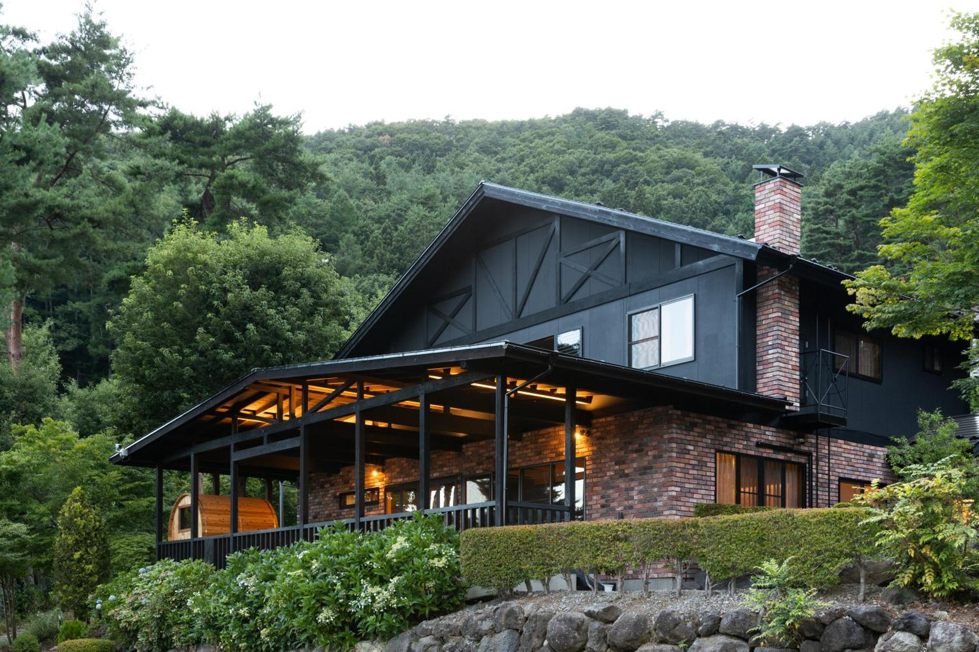 Kawaguchiko Country Cottage Ban Fujikawaguchiko Exteriör bild