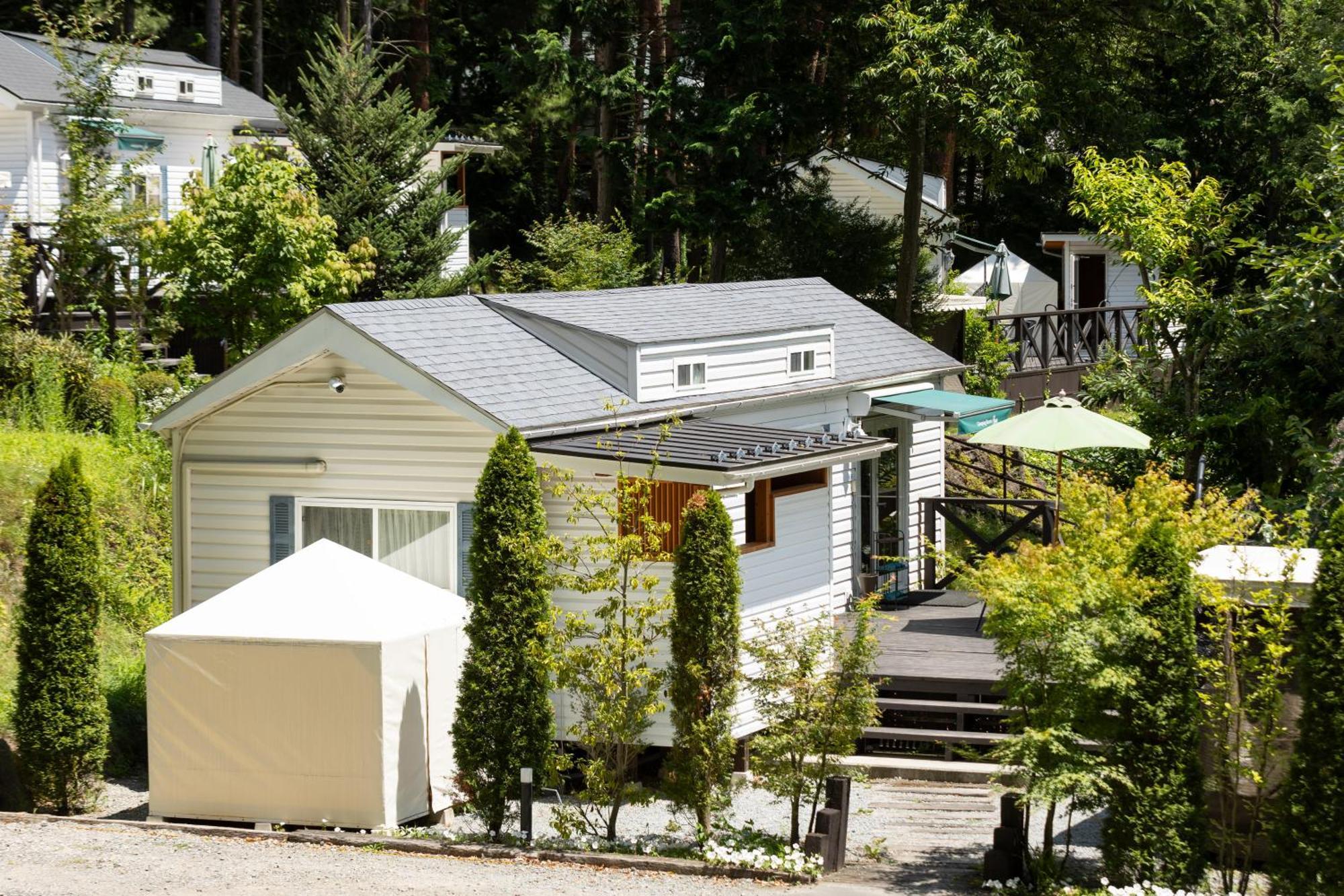 Kawaguchiko Country Cottage Ban Fujikawaguchiko Exteriör bild