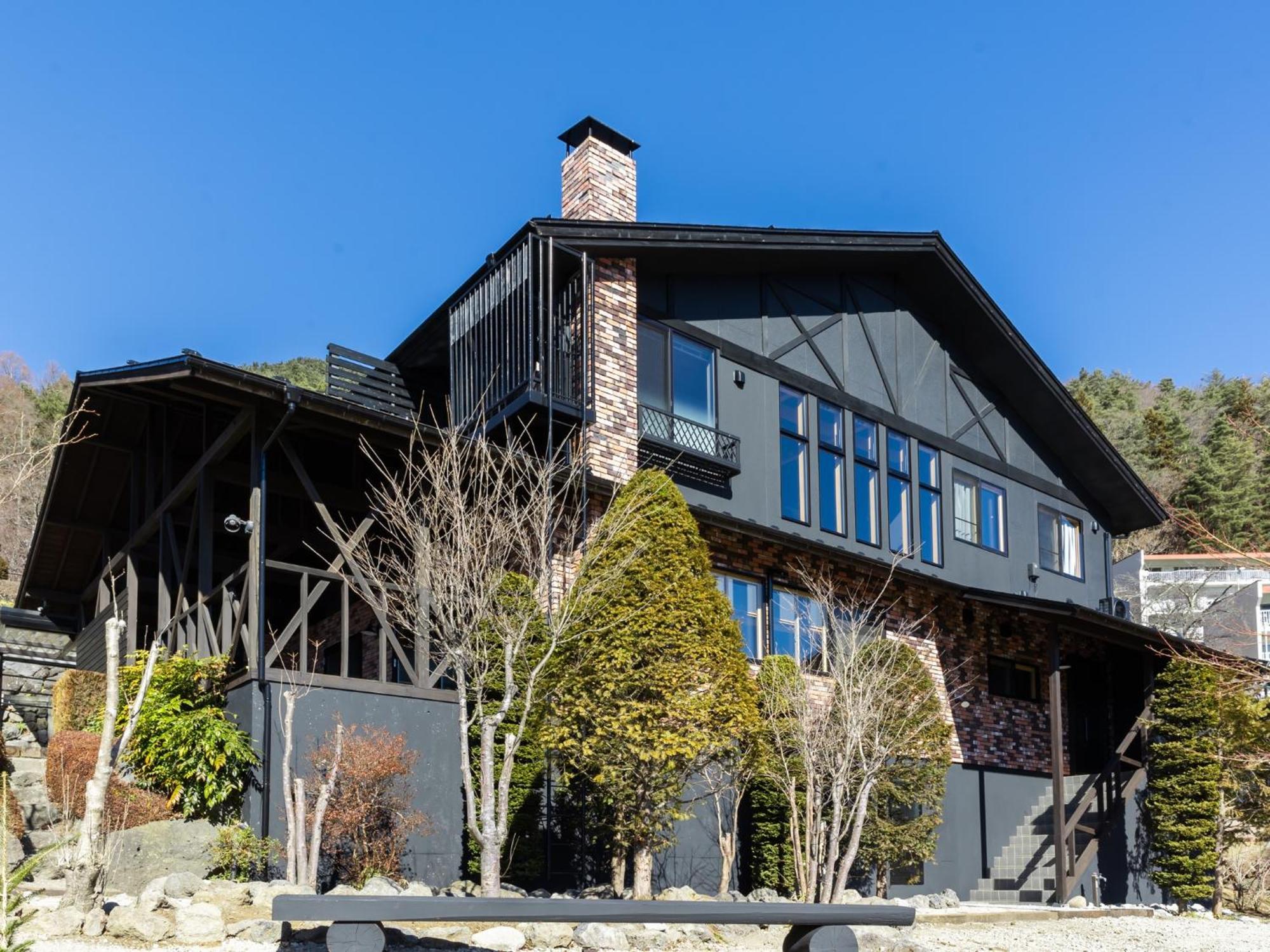 Kawaguchiko Country Cottage Ban Fujikawaguchiko Exteriör bild